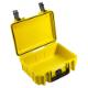 OUTDOOR kuffert i gul med skum polstring 205x145x80 mm Volume 2,3 L Model: 500/Y/SI